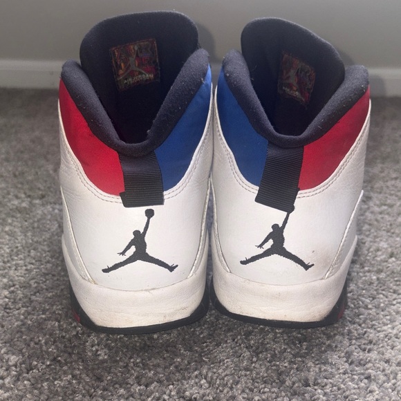 Jordan Sneakers White Red Blue - Picture 3 of 6